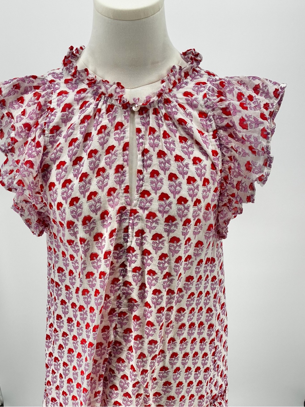 Oliphant Women’s Flirty Ruffle Hem Dress - Size XS - Picture 5 of 15